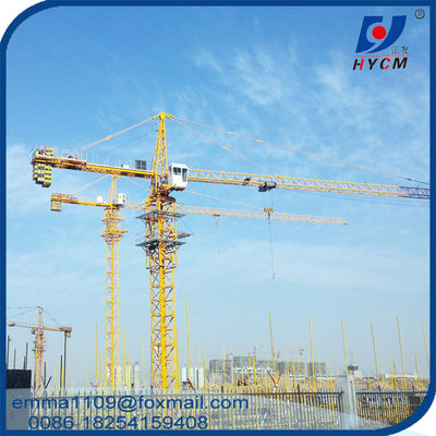 HYCM marca QTZ6013 Topkit torre de guindaste para 50 metros Construção de edifícios com manual