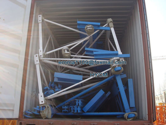 QTZ63 PT5210 Guindaste de torre topless usado para levantar material de construção