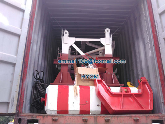 QTD63 2420 Pequena janela de construção de jantes de luffing torre guindaste de 1,2 m secções de mastro tipo bloco
