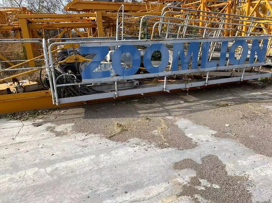 Aplicar Zoomlion 6012 usados torre guindaste com 2,8m bloco de mastro secção e 6T carga máxima