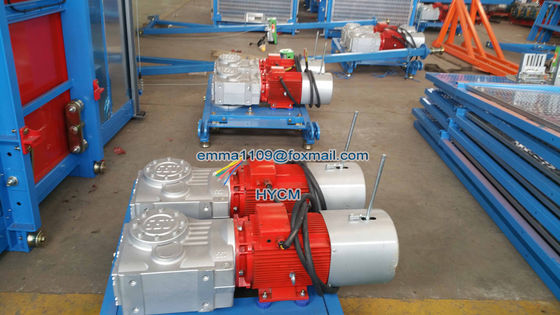 Mecanismos de accionamento a motor de 2*13 kW para elevadores de construção