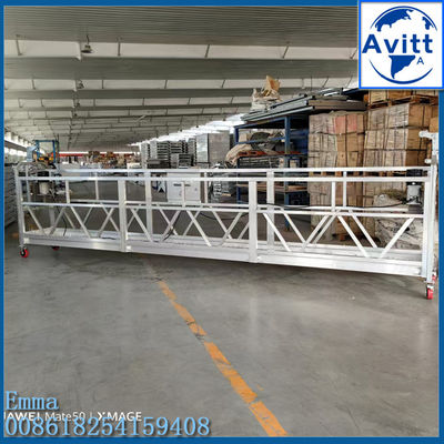 ZLP630 Swing Stage Suspensão de elevação de fachada com cabos de suspensão