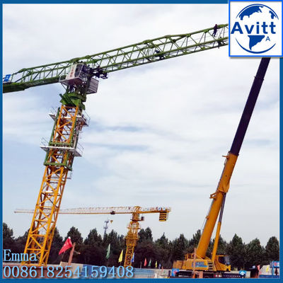 Top Head Construction Cranes Tower PT5010 Grue A Tour na Argélia