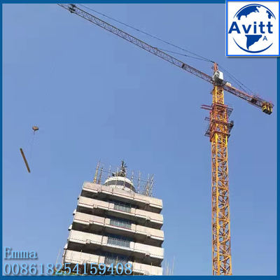 F0 23b Guindaste de torre 10 toneladas Construção de edifícios de grande altura