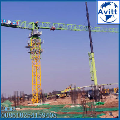 4tons QTP5010 50meters Flat Top Types of Tower Crane Citações