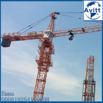 QTZ63 TC5013 Topkit Tower Crane 5t Max Load 50 Mts Trabalho para 40m de altura do edifício
