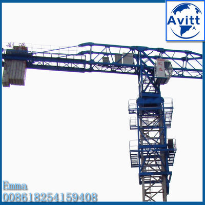 Novo projeto PT6013 Guindaste de torre sem cabeça 6t Giração superior L46 Secção de mastro