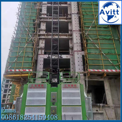 1-4t Rack Pinion Construction Hoist Elevator Mast Section Tipo de subida