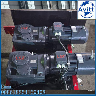 Sistema de condução de peças sobressalentes de elevador com motor de 18,5 kW e redutor K Modelo LSZ